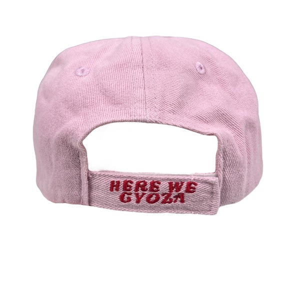Cotton On Kids Girls Sports Club Baseball Cap Hat Adjustable Pink Gyoza Dumpling - Picture 2 of 7